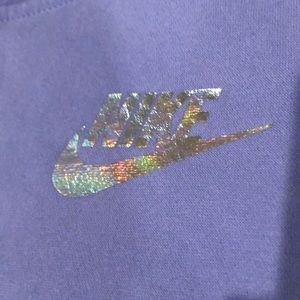 Little Purple Nike Sweater